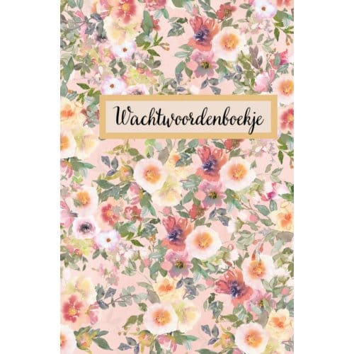 Wachtwoordenboekje - Gold Arts Books