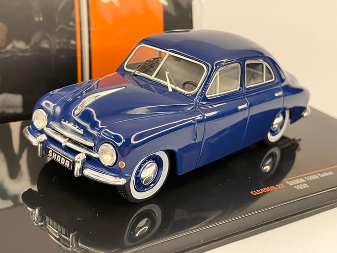 Skoda 1200 sedan - 1952 - Ixo 1:43