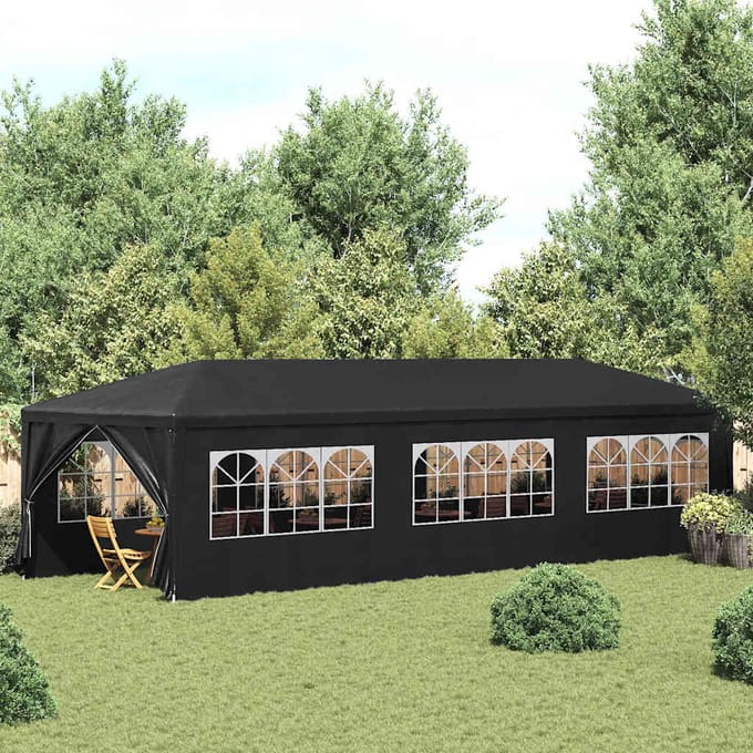 vidaXL - Partytent - 3x9 - m - antraciet