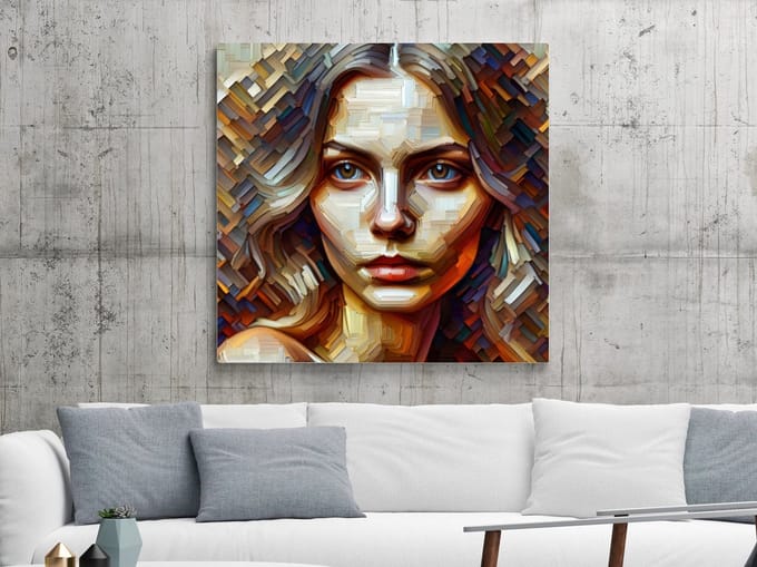 Kunstprint | Wanddecoratie | Dibond | 60 × 60 cm