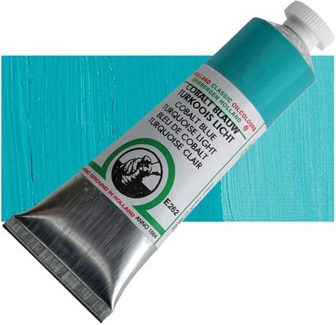 Old Holland Olieverf Cobalt Blue Turquoise Light E262 18ml