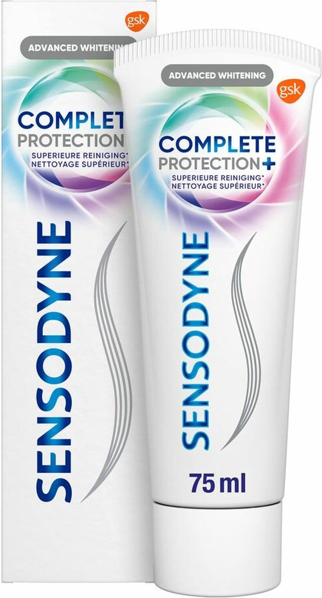Sensodyne - Tandpasta - Complete Protection - Advanced Whitening - 75ml x 6
