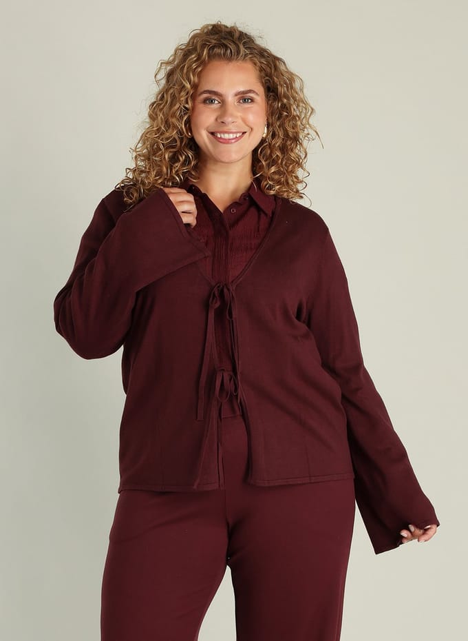YEST CURVE Gladys Cover ups - Port - maat 3(52)