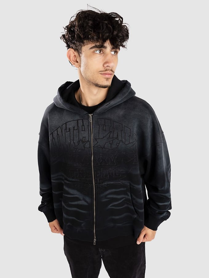 Ninth Hall One Hundred Claws Zip Hoodie zwart