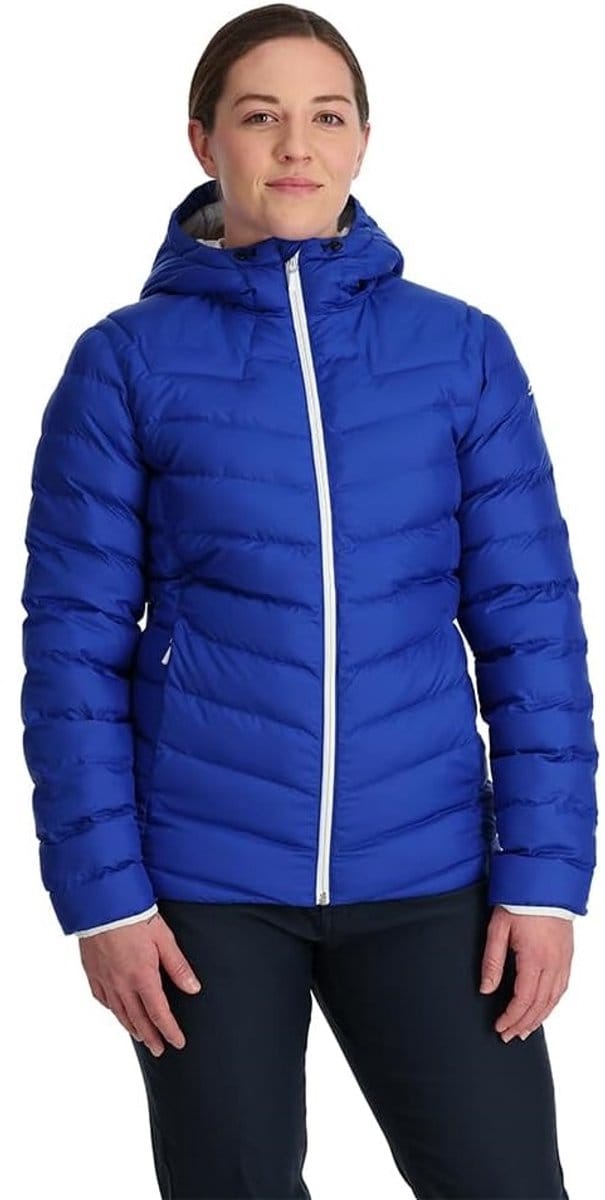 Spyder Dames Peak Synthetic Down Insulator Jacket Blauw Maat M