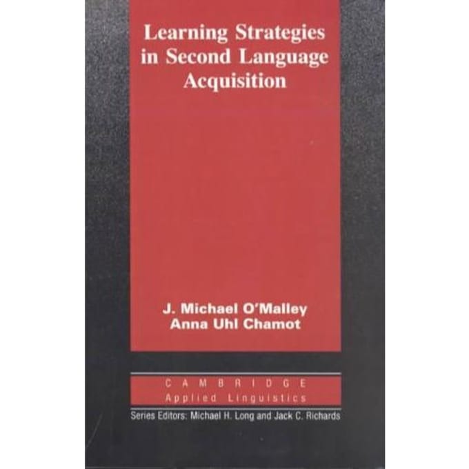 Learning Strategies In Second Language Acquisition - O'Malley, J. Michael