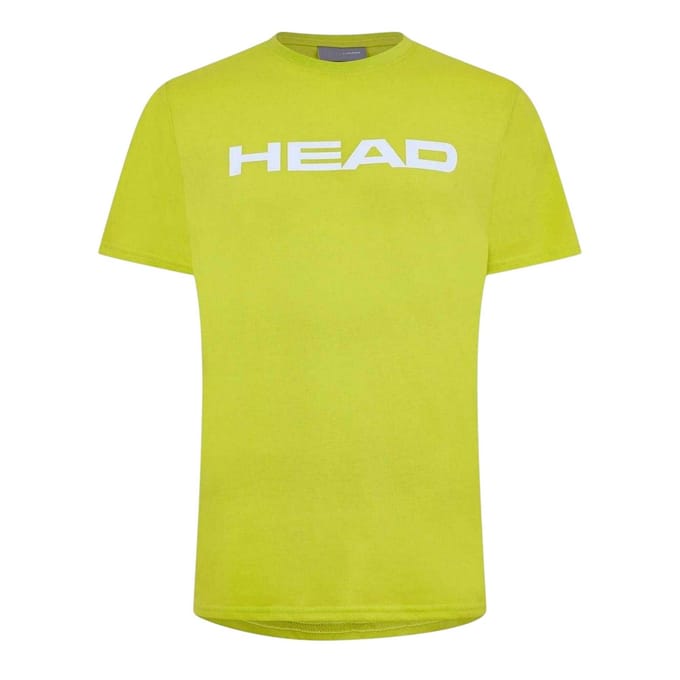 Head Heren Club Ivan Belettering T-Shirt (Groen)