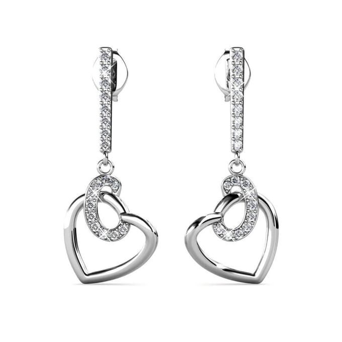 Allure Oorbellen - Zilver en Kristal
