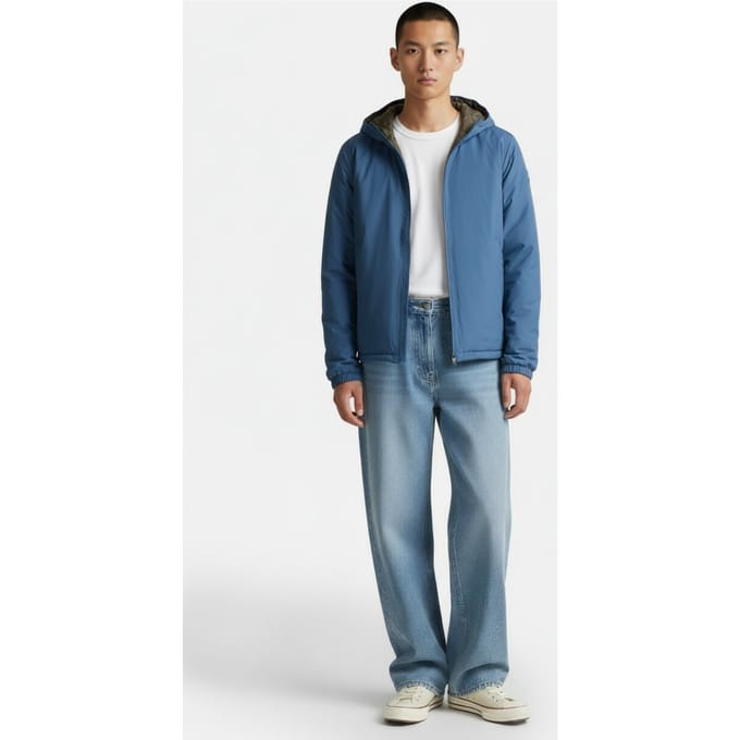 JOTT Mat Down Jacket Dark Denim Taglia: M | Giacche senza maniche Outlet | Uomo | Blu