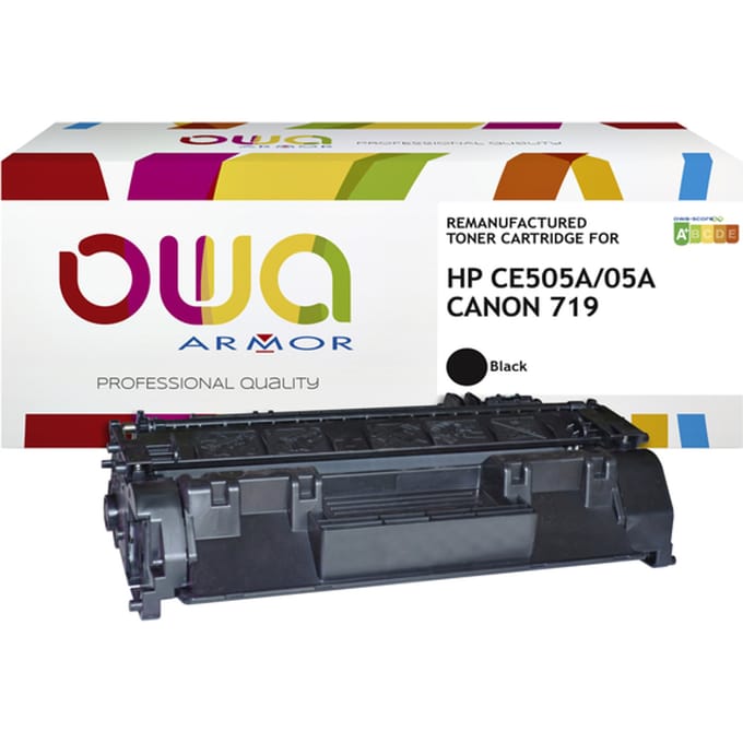 Tonercartridge OWA alternatief tbv HP CE505A zwart