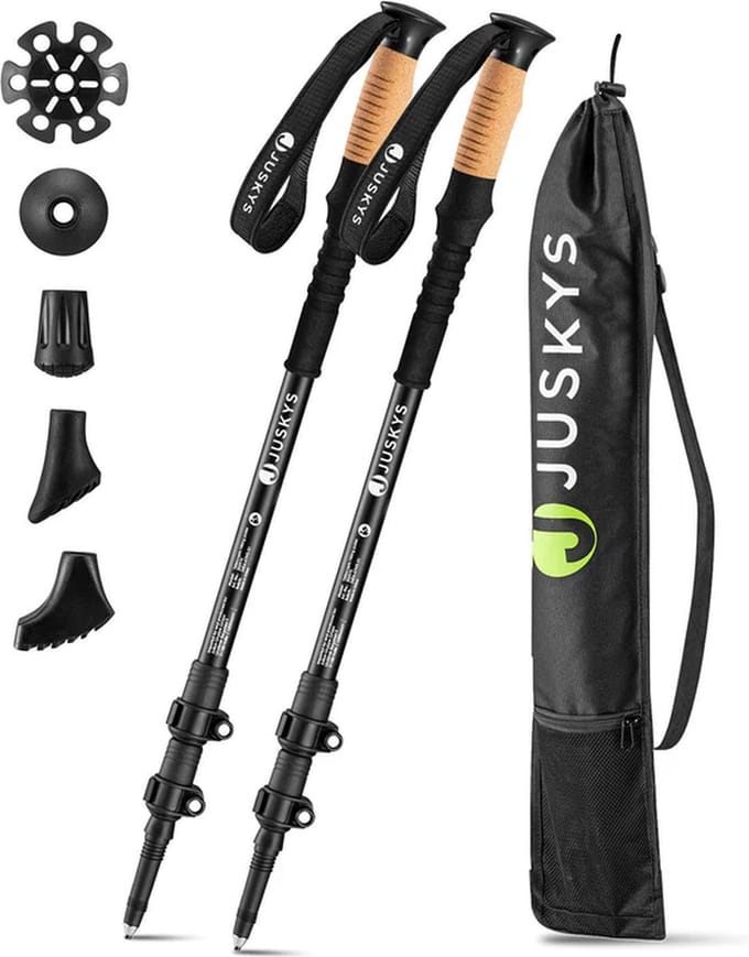 Nordic Walking-wandelstokken - Incl. Accessoires