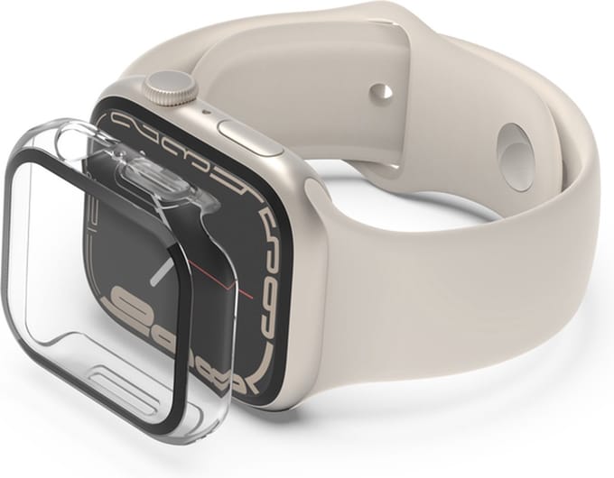 Belkin TemperedCurve Apple Watch 45 / 44 mm screenprotector Transparant