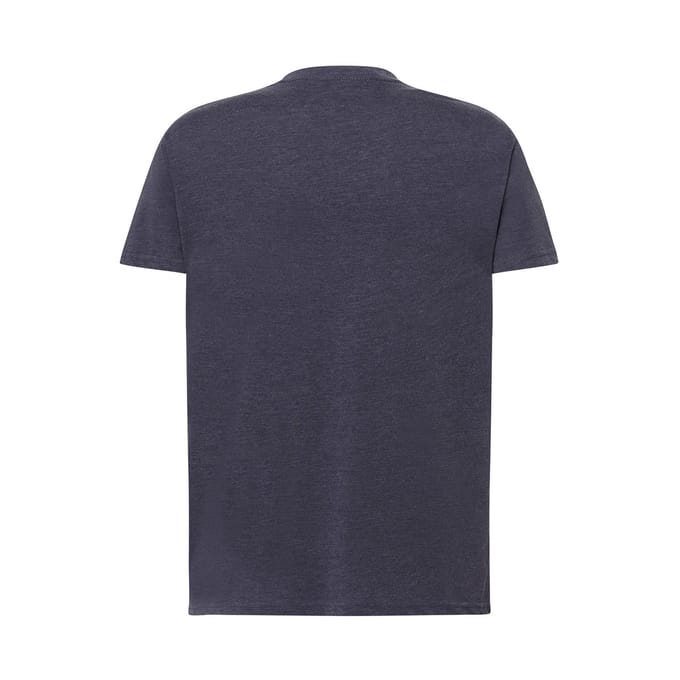 JHK Effen Normaal T-shirt Heren (Denim Heather)