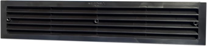 Air Control Deurrooster Double Gas 450x90mm, bruin