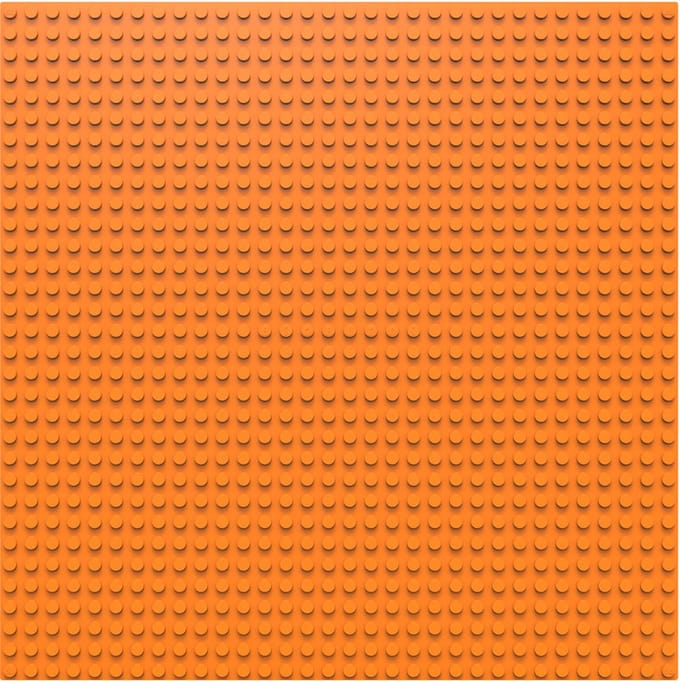 BiOBUDDi Basisplaten 32x32 basisplaat oranje BB-0095 Pumpkin Orange