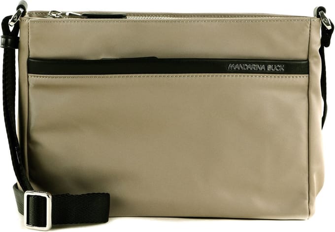 MANDARINA DUCK Schoudertas Hunter Crossover Simply Taupe Beige