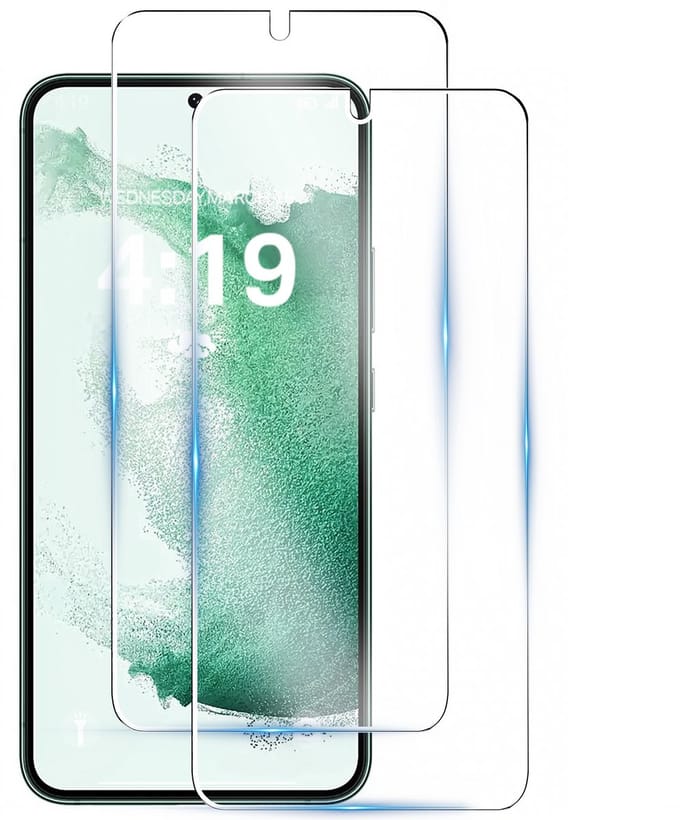 Screenprotector - Geschikt voor Samsung Galaxy S22 Plus Screen protector Tempered Gehard glas - 2 stuks beschermglas