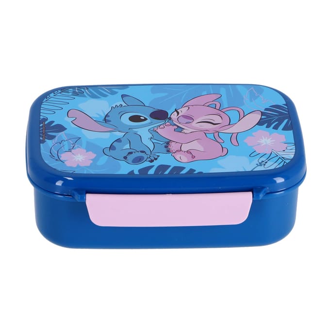 Undercover - Lilo & Stitch - Lunchbox - met Klik Deksel - Blauw