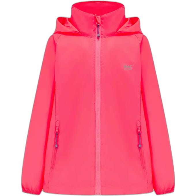 Neon roze (Watermelon) kinderregenjas van Mac in a Sac 128/140