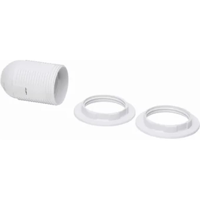 Kopp Lamphouder E27 Met 2 Ringen Wit