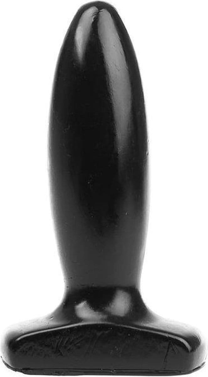 I Love Butt - Slanke Buttplug - M - Zwart