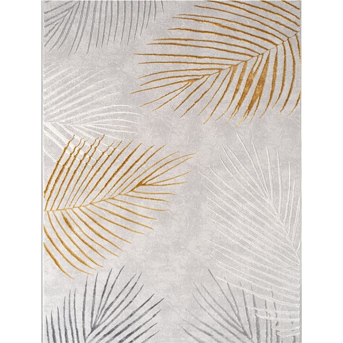 Tapijt Tiana geel 80x150 cm