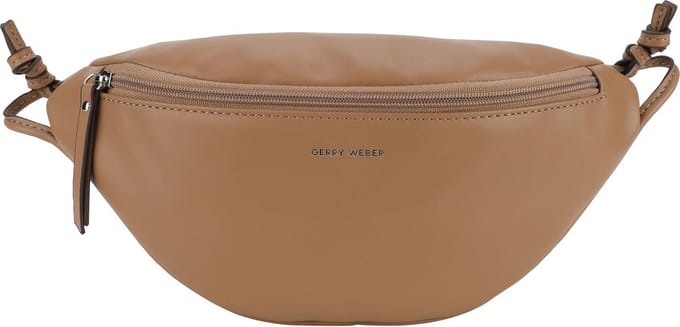 GERRY WEBER Schoudertas Knotted Hipbag Lightbrown Lichtbruin