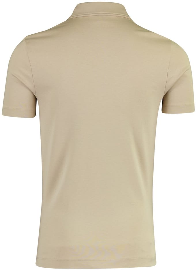 Hugo Boss poloshirt korte mouw beige