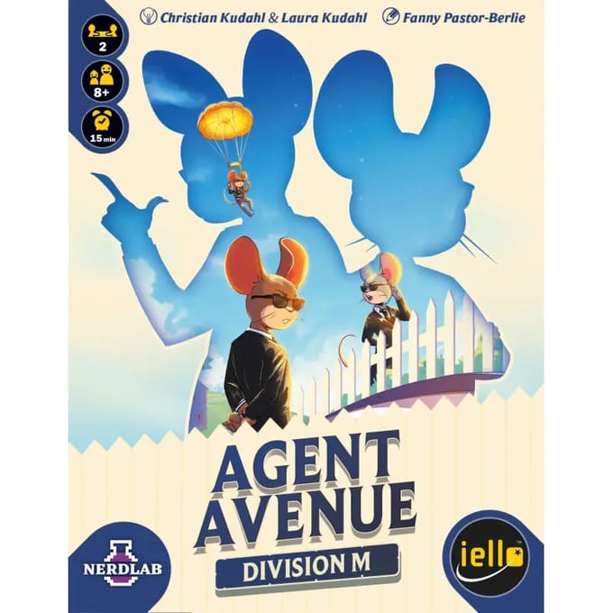 Bordspellen IELLO Agent Avenue : Division M