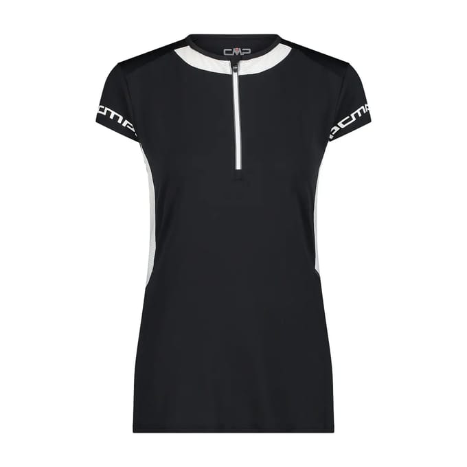 Dames-T-shirt met halve rits CMP