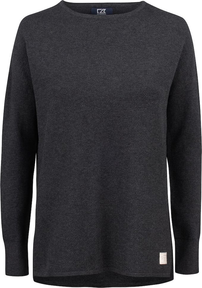 Cutter & Buck Carnation Sweater Dames 355427 - Antraciet Melange - XL