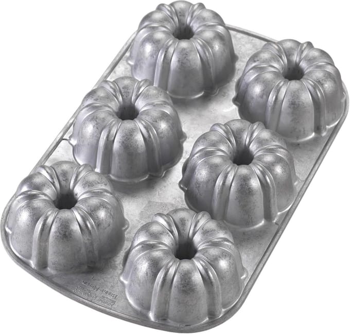 Muffinvorm met 6 Holtes voor Elegante Mini Cakes