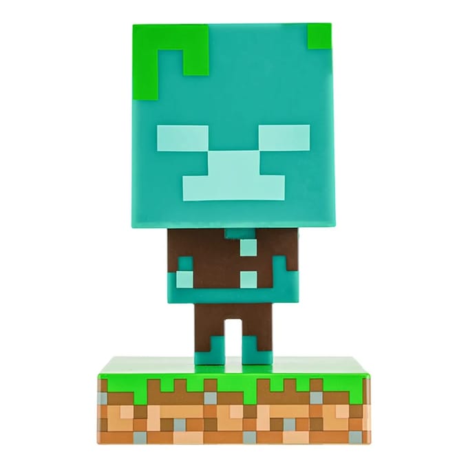 Minecraft - Drowned Zombie Icon Light - Lampje