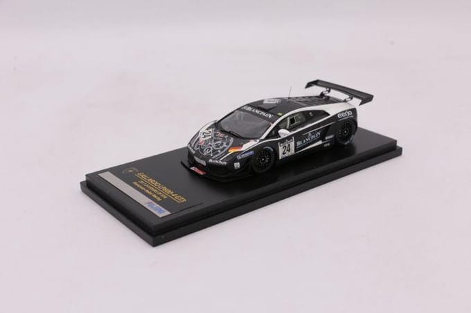 1:43 Diecast Modelcar Lamborghini Gallardo LP600-4 GT3 #24 24H Spa 2011 Fujimi