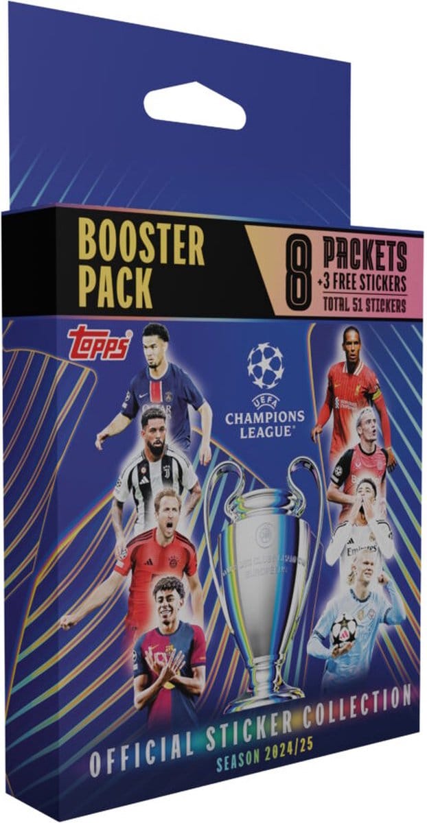 Topps Uefa Champions League 2024/2025 Ecopack Stickers
