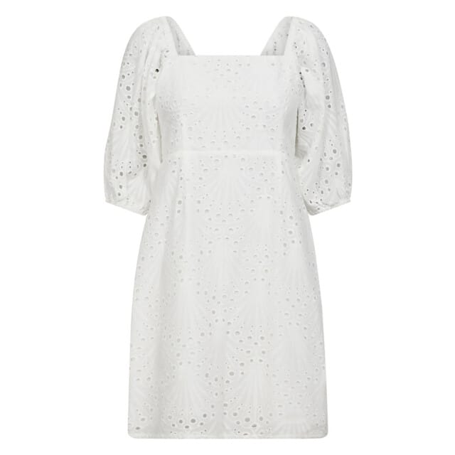 Co Couture NayaCC Anglaise Knot Dress wit
