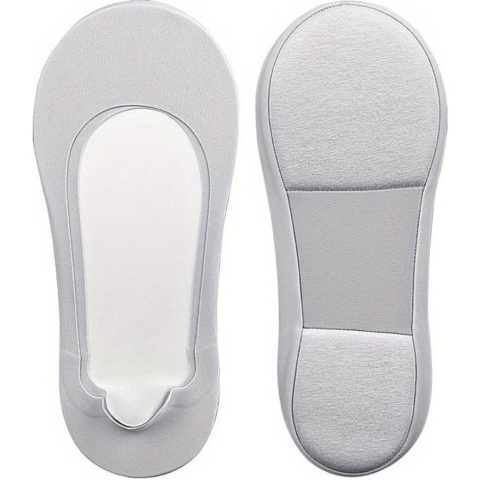 1 paar Arch Massage Comfortabele En Ademende Onzichtbare Sokken white