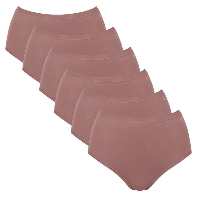 Sloggi Slip GO Daily Cotton Highwaist 6P Set van 6