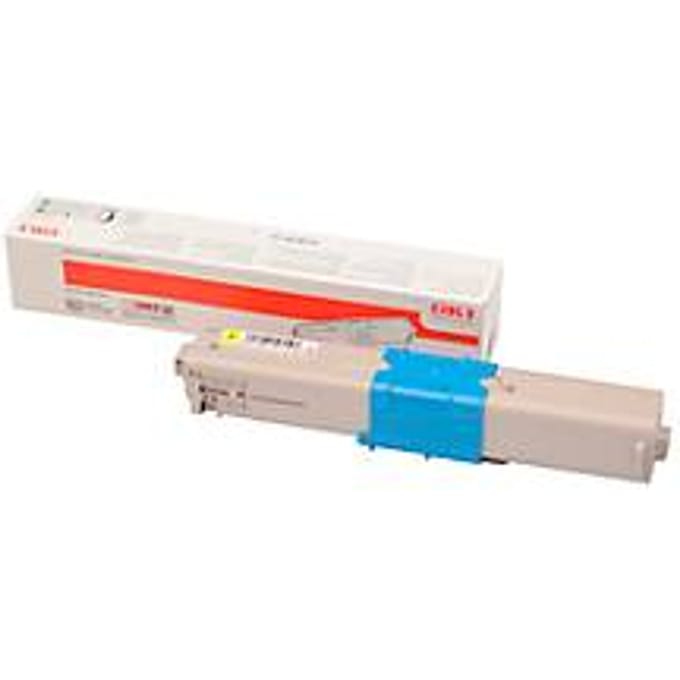 OKI 46508709 toner cartridge geel hoge capaciteit (origineel)