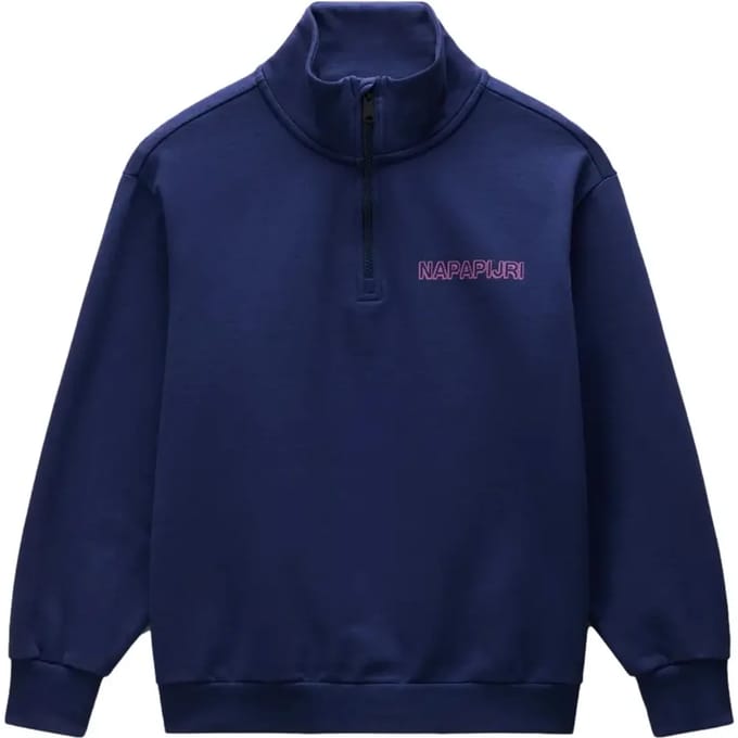 Sweater met 1/2 rits voor kinderen Napapijri Tipi