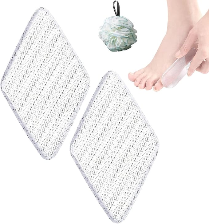 Voetvijl - Eelt Remover - Zachte Huid - Nano Glas Oppervlak - 9.5 x 5.5 cm