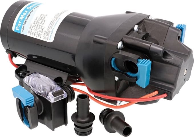 Jabsco PAR-MAX HD4 24V Drinkwaterpomp 15 l/min 40PSI Q402J-115S-3A