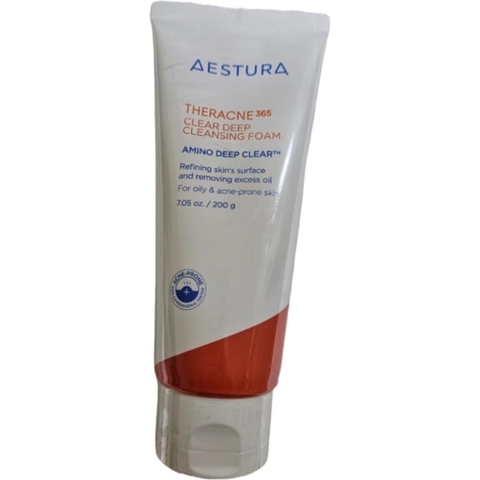 AESTURA Terracne 365 Clear Diep Reinigend Schuim 200g gray