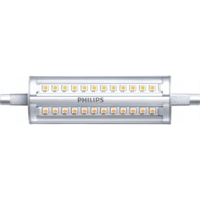 Philips - LED R7S lamp CorePro – 14W vervangt 100W – 3000K warm wit – 118mm | dimbaar