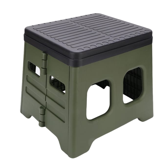 Toilettes Portables PP Pliables Compactes Pot pour Voyage Camping Pêche Activités de Plein Air Vert black