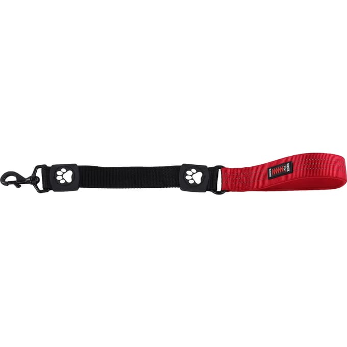 Flamingo Zorba - Looplijn Honden - Looplijn Elastisch No Shock Zorba Rood 130cm 25mm - 1st - 134207 - 1st