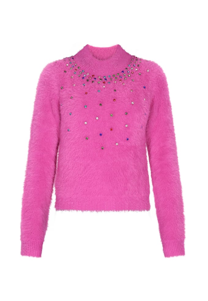 Faina Jumper Dames fuchsia