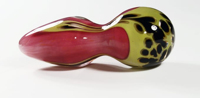 Shiri Zinn | Pink Glass Butt Plug | Unique Anal Plug