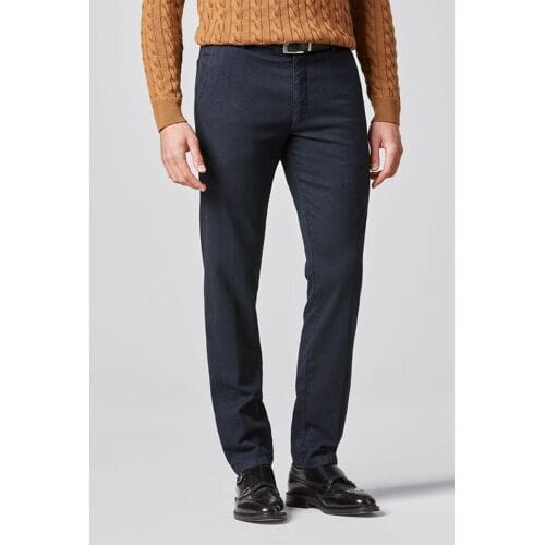 Meyer Broek Bonn Modern Super-Stretch Wool-Look Navy / male