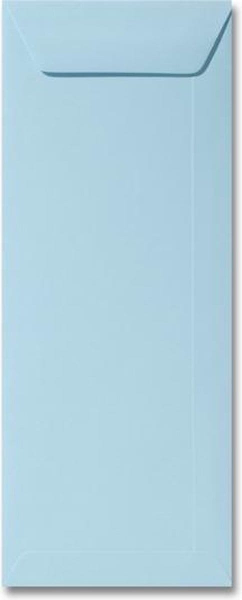 Envelop 12,5 x 31,2 Laguneblauw, 100 stuks
